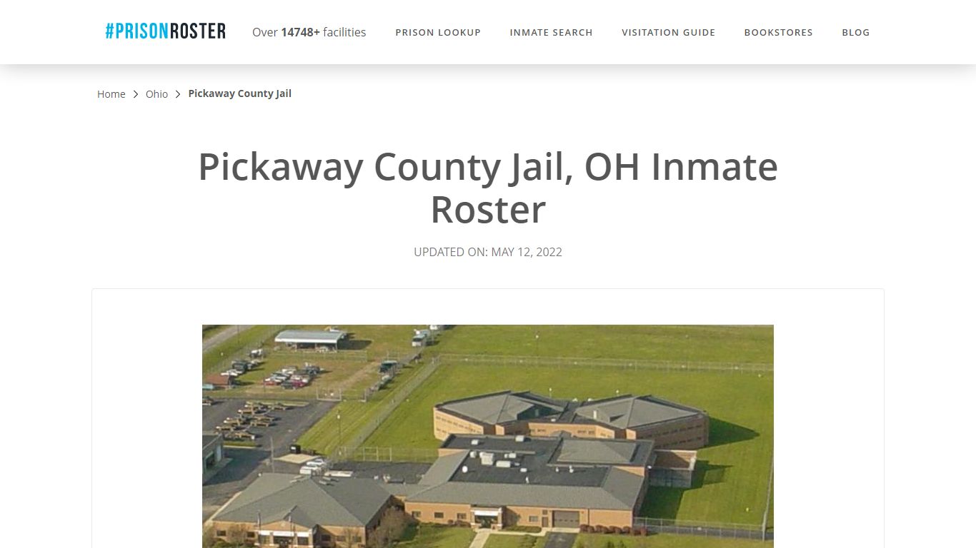 Pickaway County Jail, OH Inmate Roster