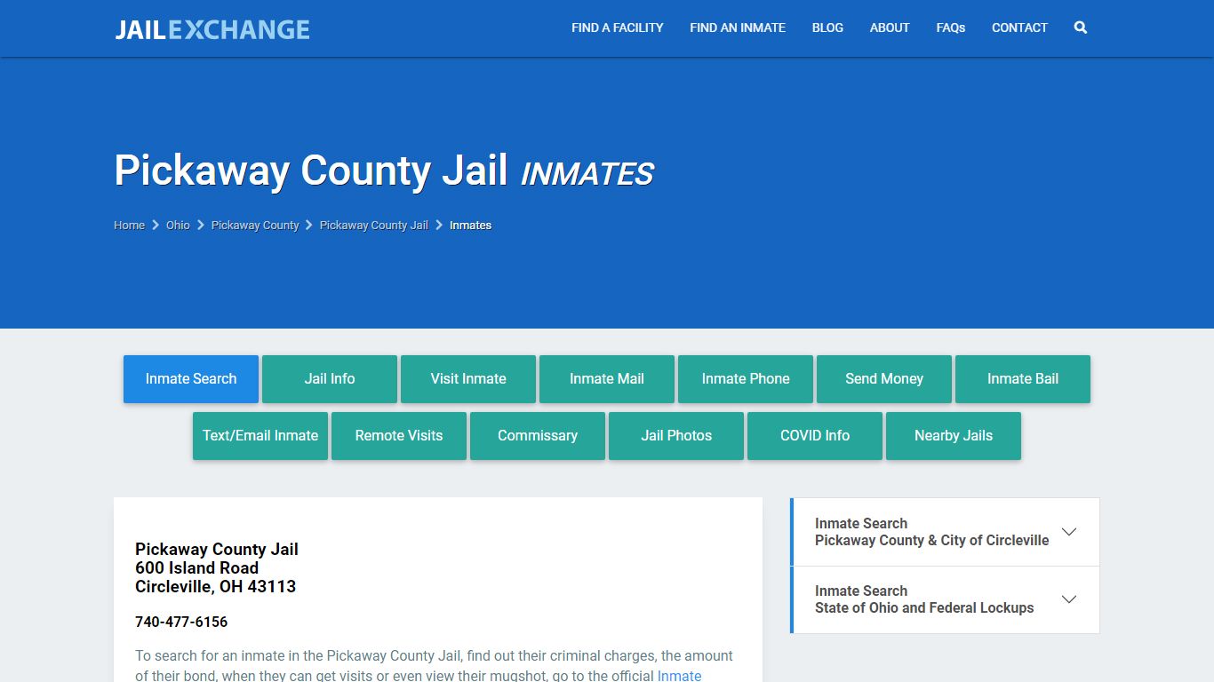 Pickaway County Jail Inmates | Arrests | Mugshots | OH