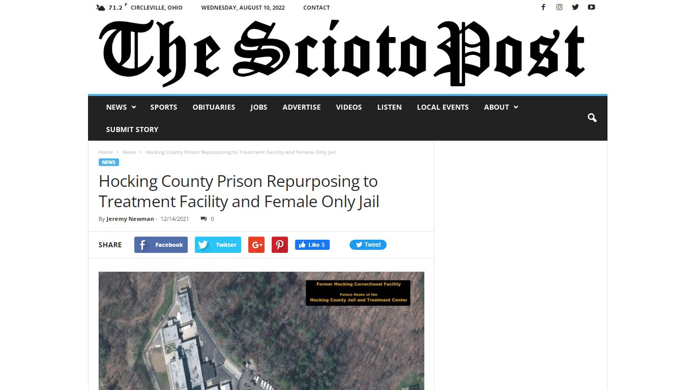 Hocking County Prison Repurposing to Treatment Facility ...